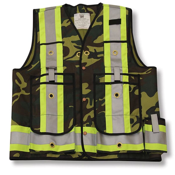 Big K BK305 Camouflage Surveyor Safety Vest Assured First Aid & Safety