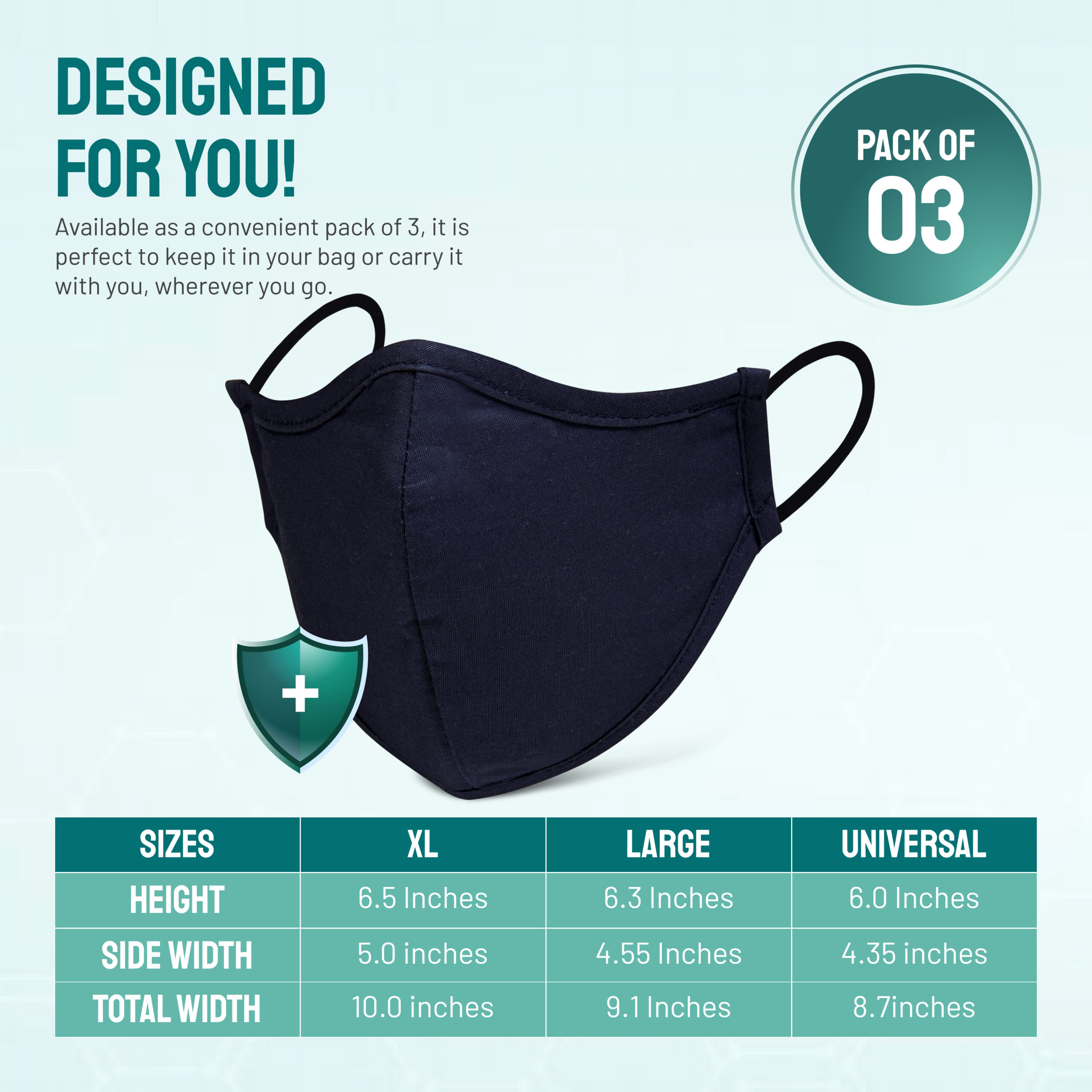 Cotton Face Masks in Canada and USA Assurity Plus