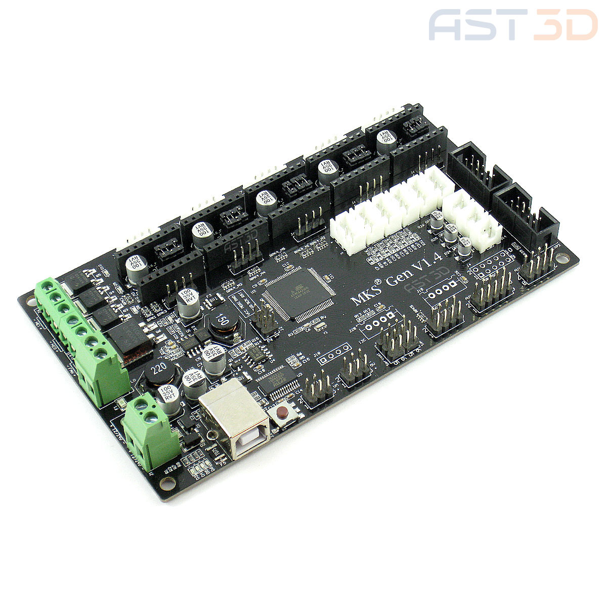 Плата управления 3D принтером MKSGen L v1.0 / v1.4 МКС (Arduino Mega