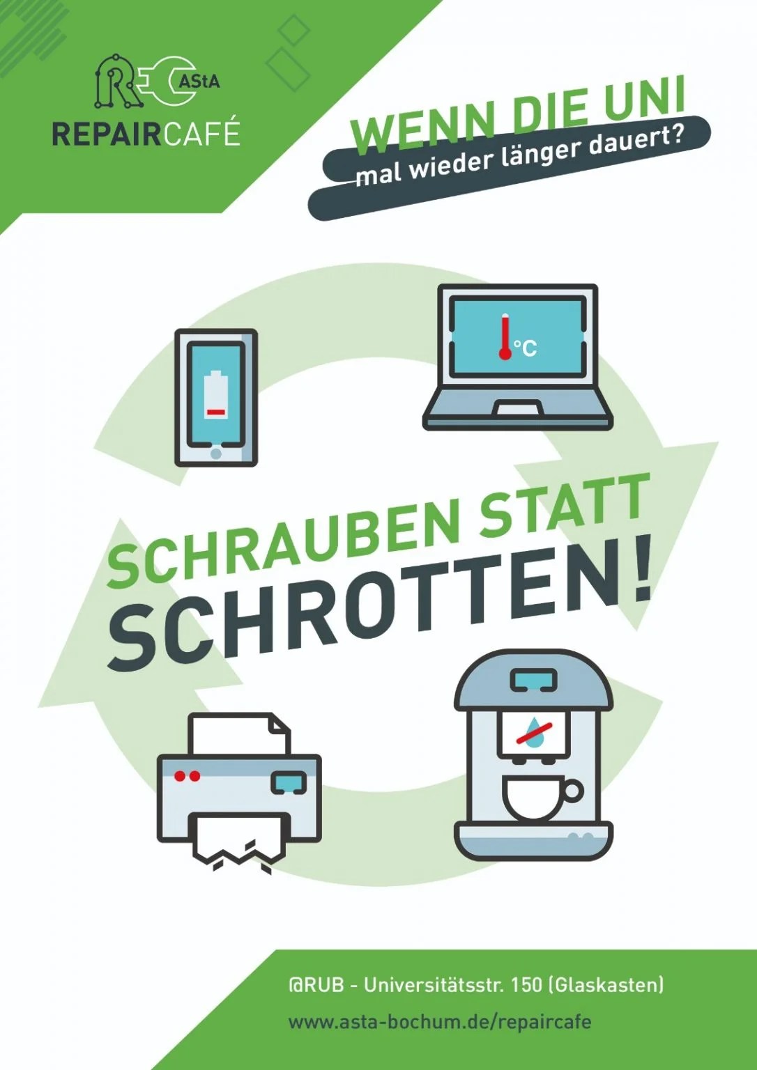 Repair Café AStA der RuhrUniversität Bochum