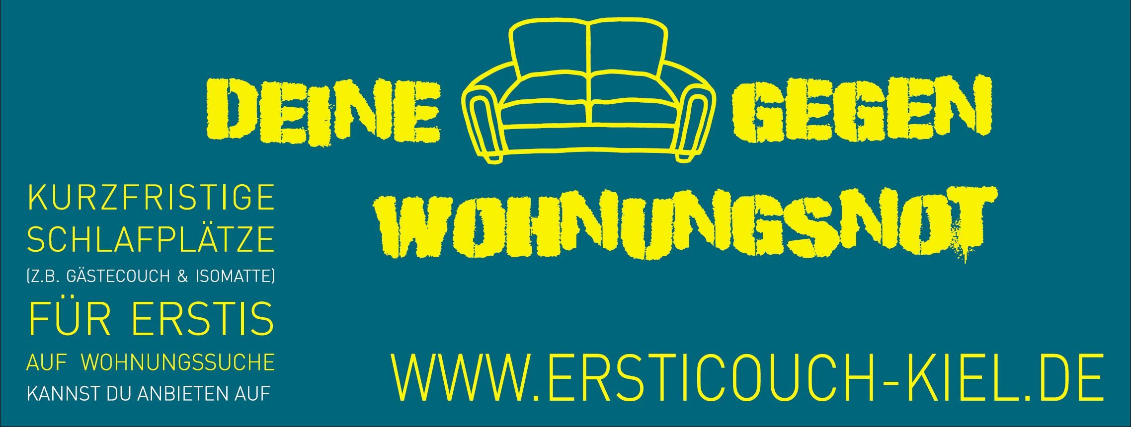 "Deine Couch für Erstis" gestartet AStA Uni Kiel