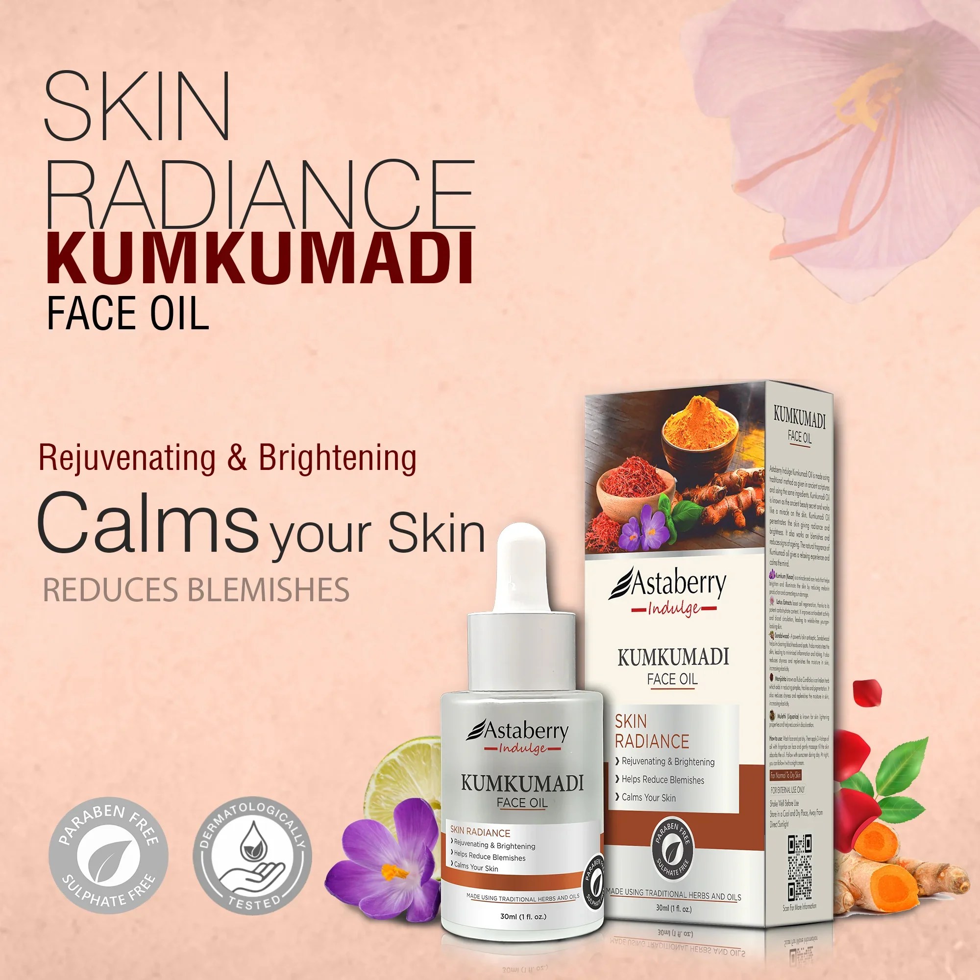Shop for Best Kumkumadi Face Oil Online in India Astaberry