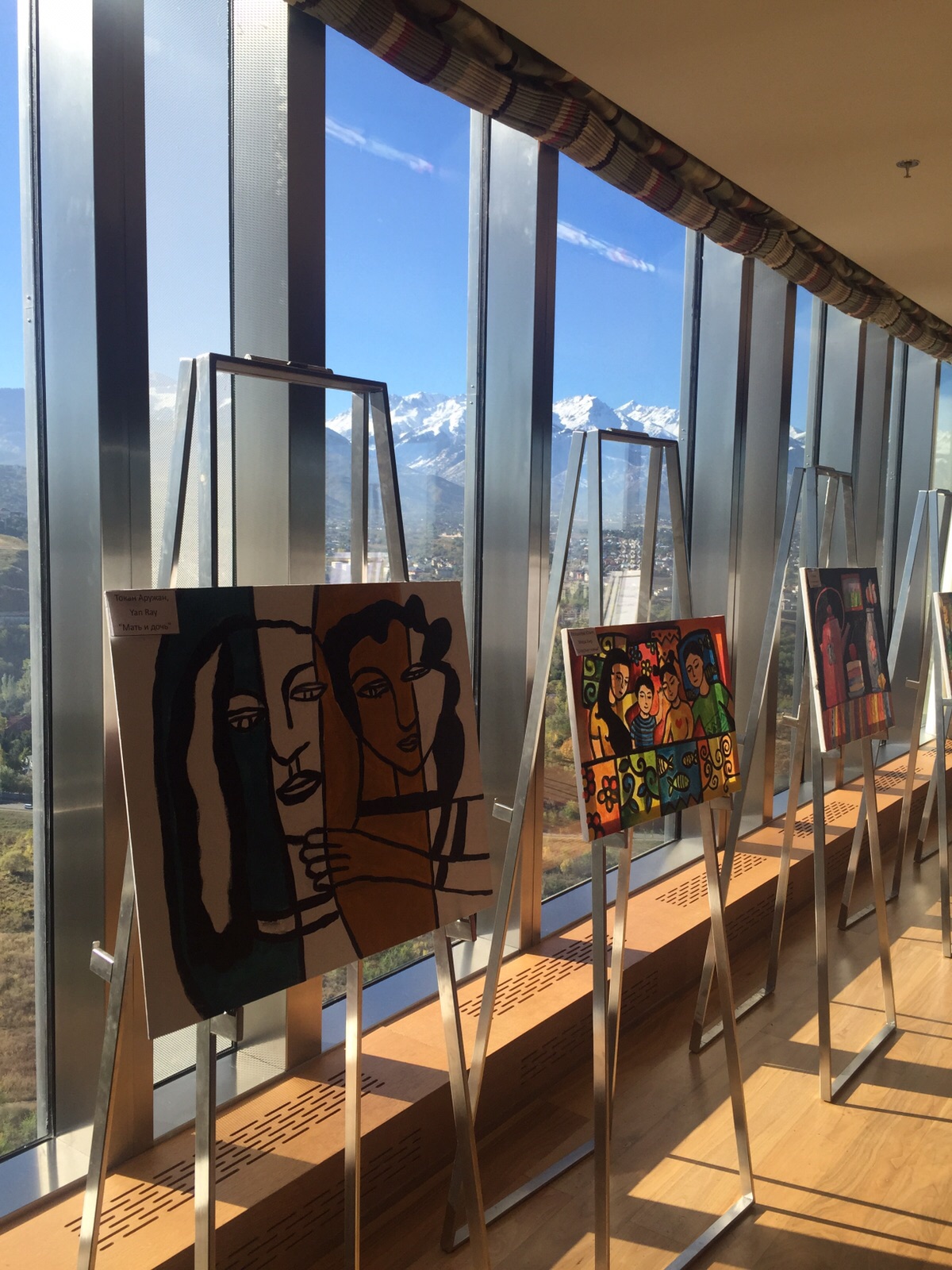 The RitzCarlton, Almaty, Hosts Art Exhibition for Children