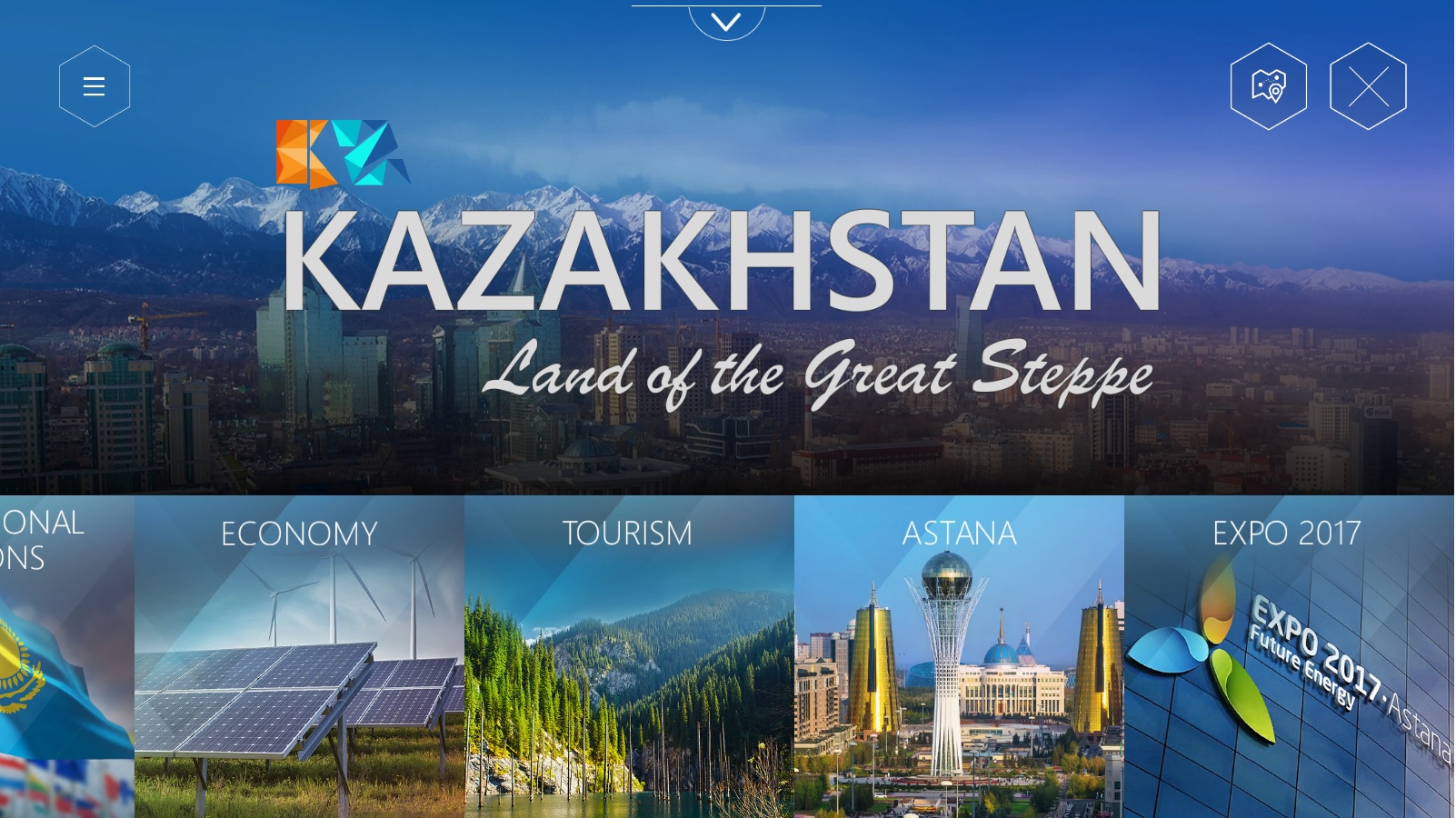 Kazakh Foreign Ministry Presents ‘Kazakhstan Land of the Great Steppe