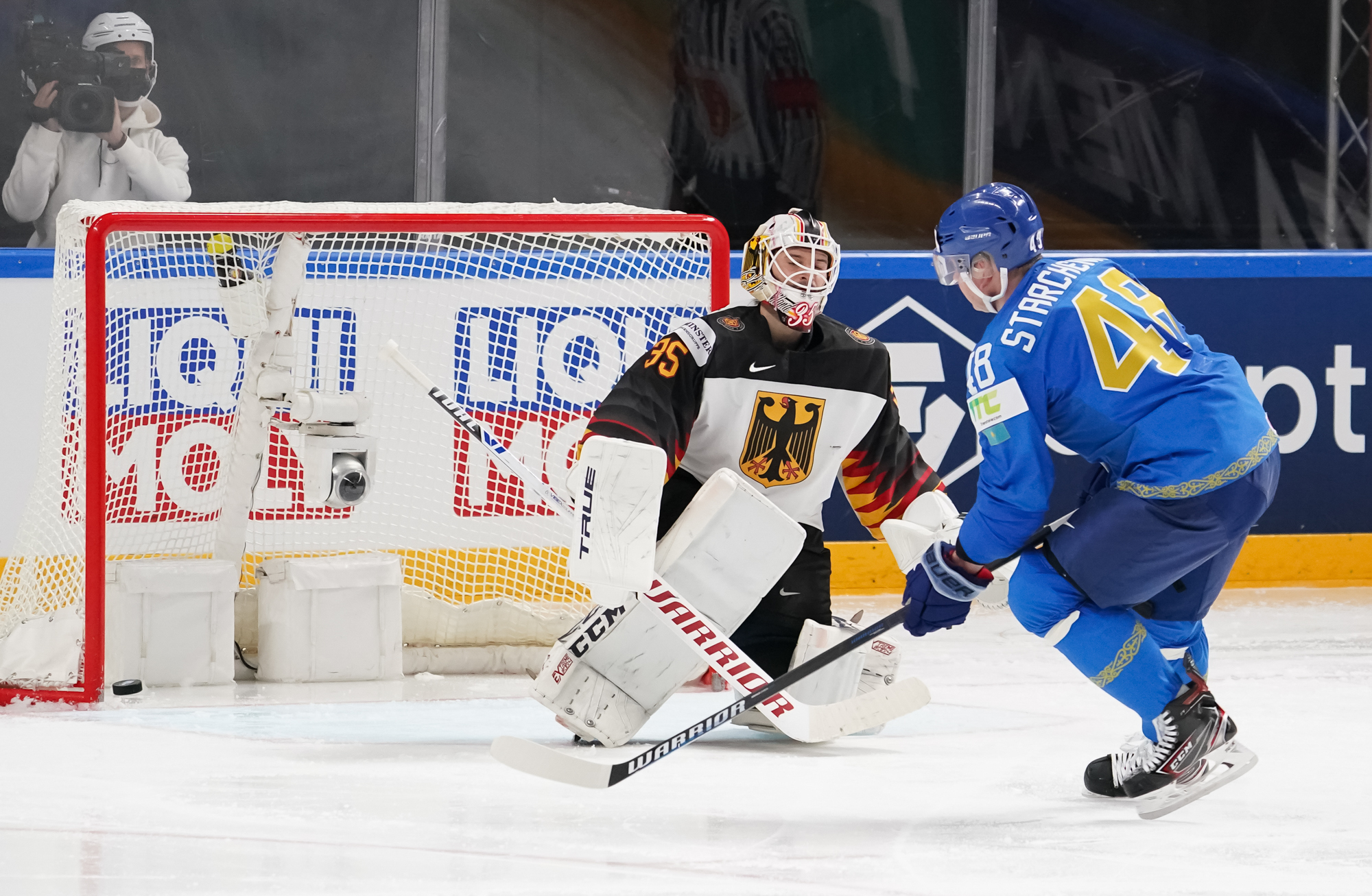 Kazakhstan Stops Germany’s Machine at Ice Hockey World Championship