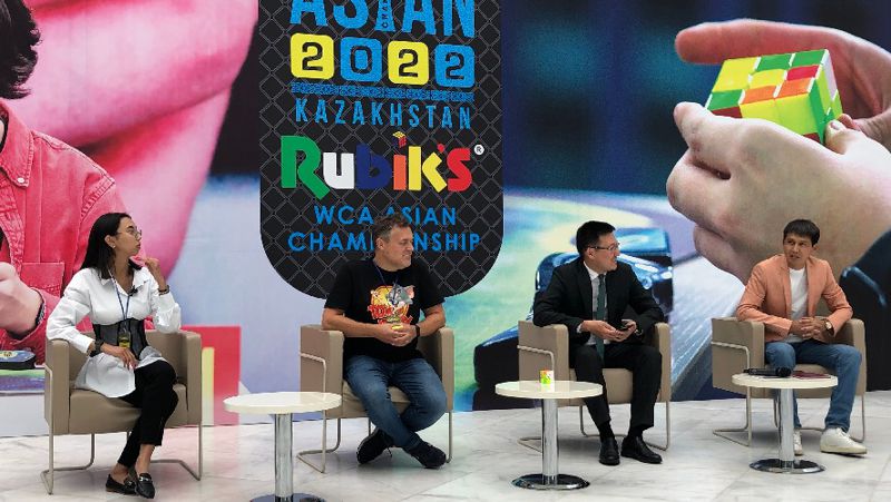 Kazakh Speedcubing Prodigy Releases Book About Endless Possibilities of