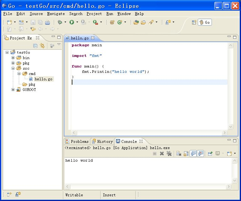 Go development tools · Build web application with Golang