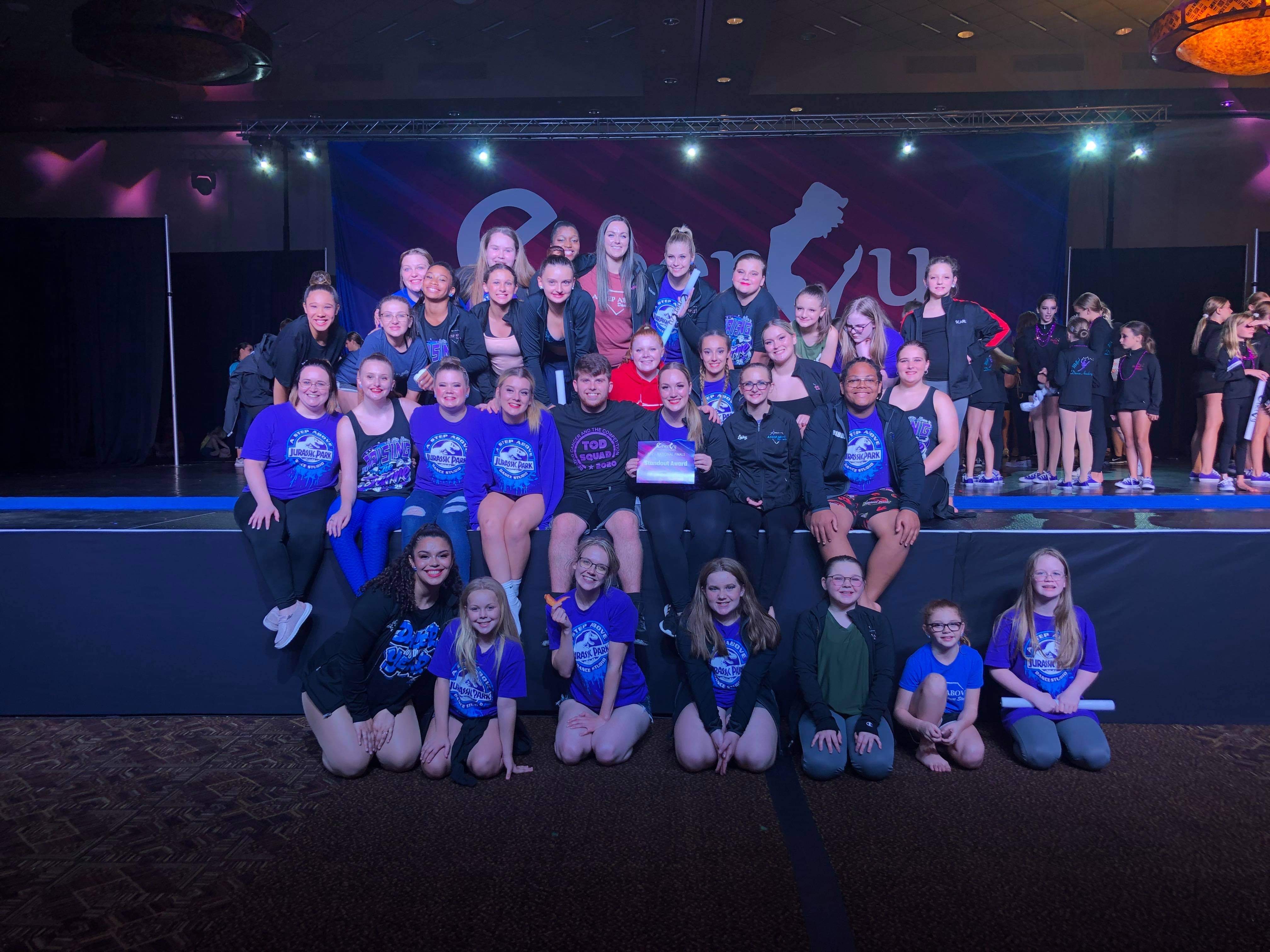 Our Competition Dance Team at A Step Above Dance Studio in Lima, Ohio