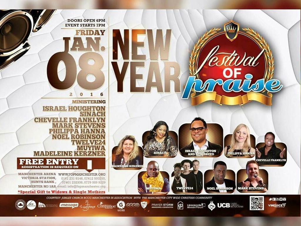 festival of praise 2023 uk Festival Of Praise Manchester Step FWD UK Christian Chart