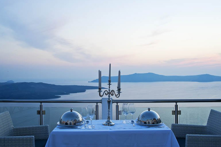 Candlelight Dinners Asteras Villas Santorini