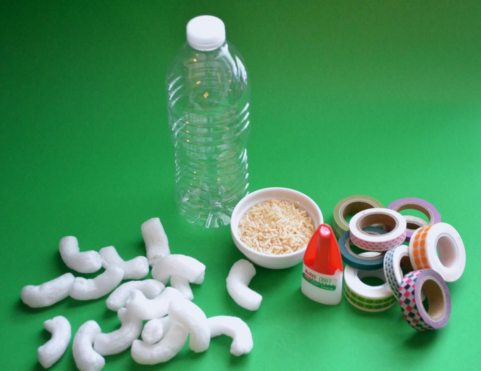 Washi Tape Water Bottle Rain Stick As The Bunny Hops®