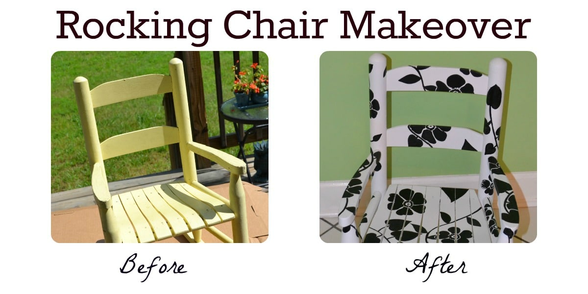 {Tutorial} Hand Painted Rocking Chair As The Bunny Hops®