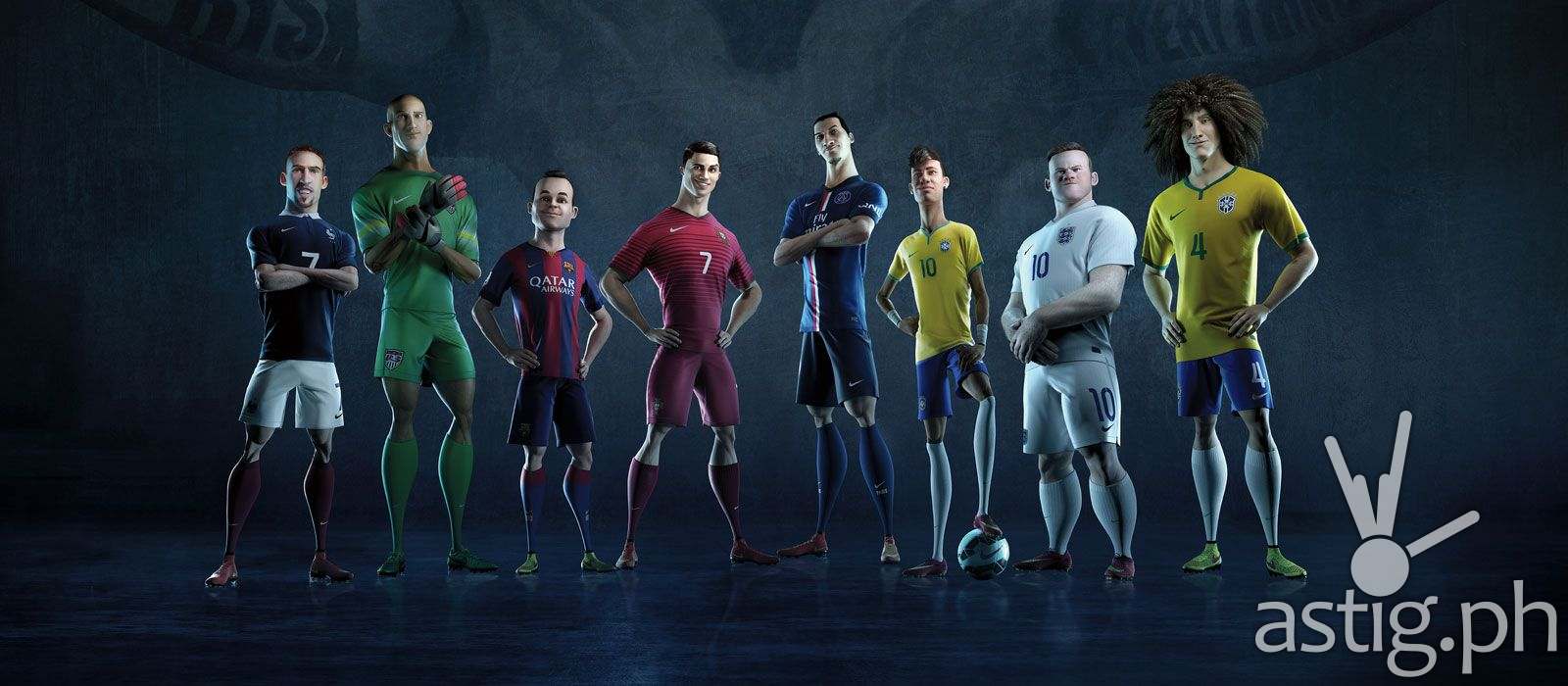 This Nike animation of the top football players will inspire you ASTIG.PH