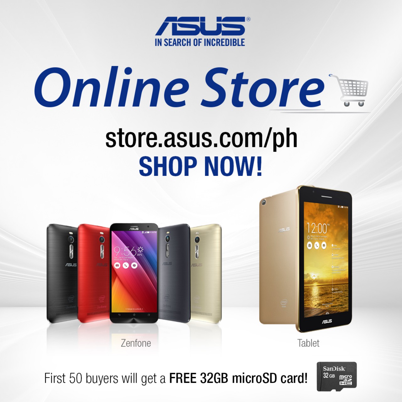 ASUS opens online store in PH Zenfone 2 P9,995 ASTIG.PH