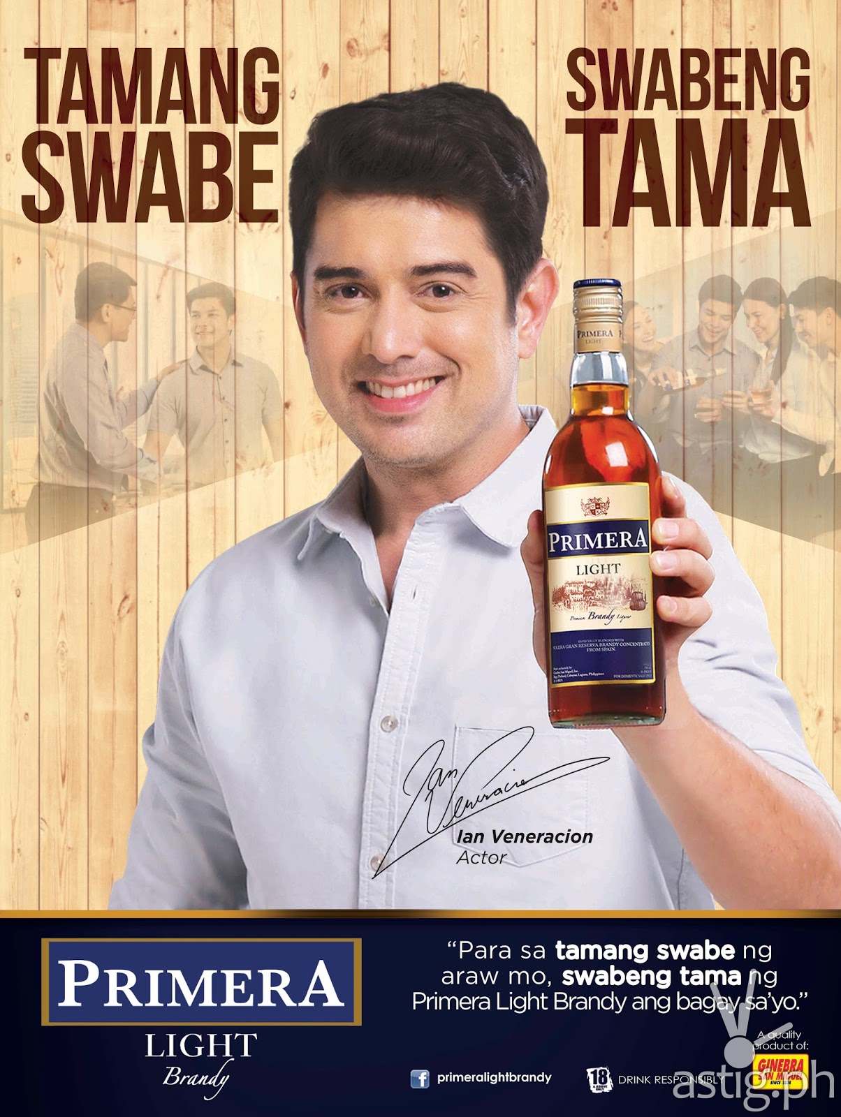 Primera Light Brandy Brand Ambassador Ian Veneracion ASTIG.PH