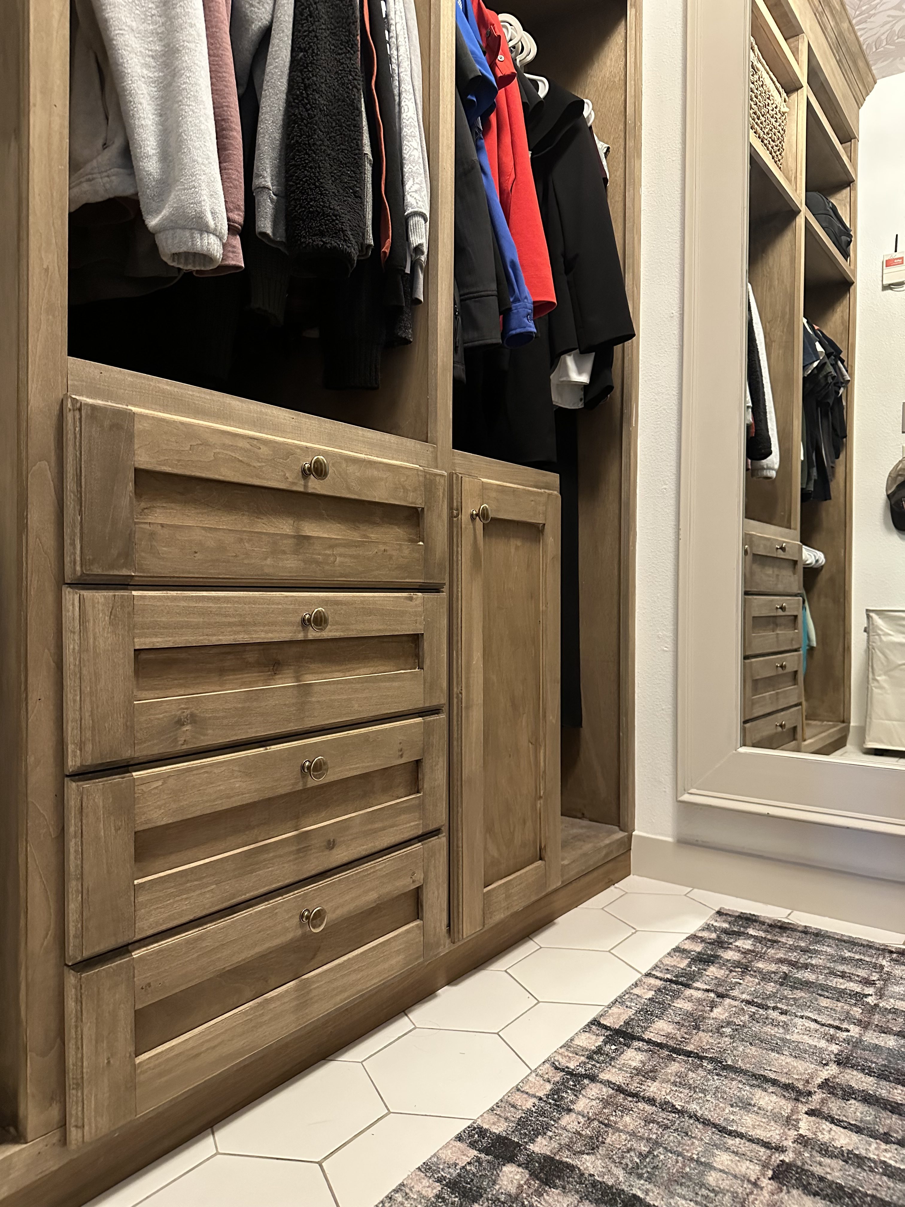 Drawers for my Closet BuiltIns!