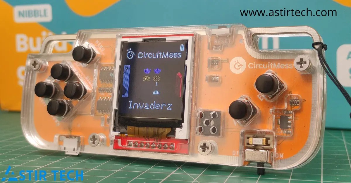 Nibble An Educational DIY Gaming Console by Circuitmess AstirTech