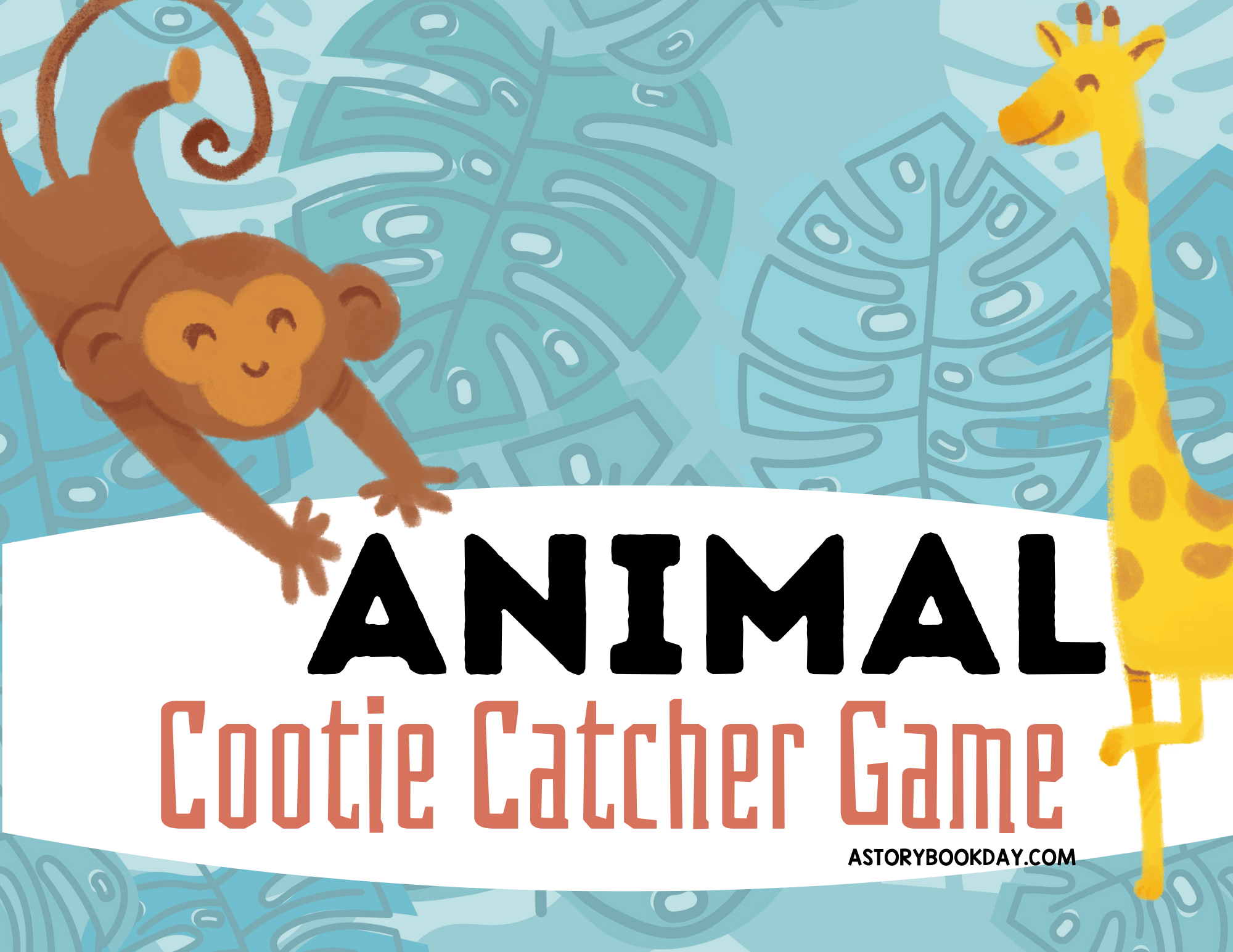Fun & Free Printable Animal Cootie Catcher for Kids