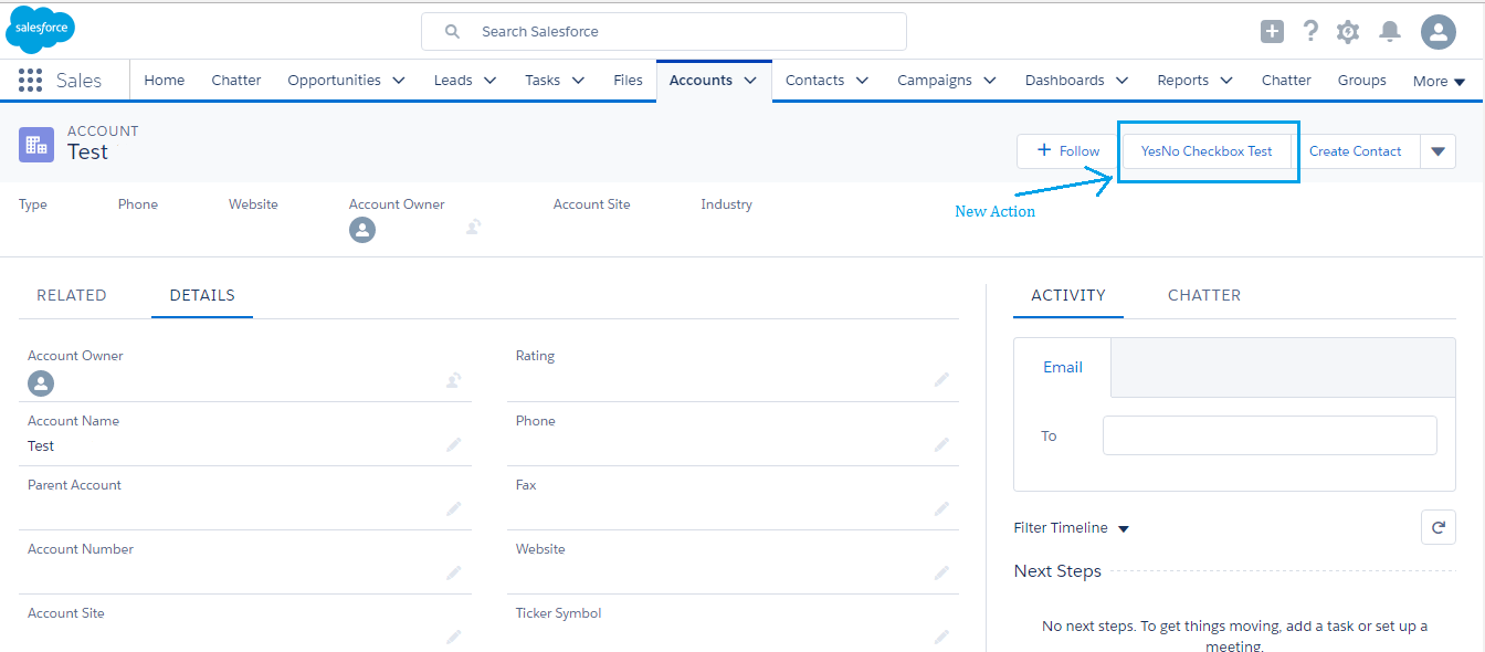 Custom Button With OnClick JavaScript In Lightning Experience Astrea