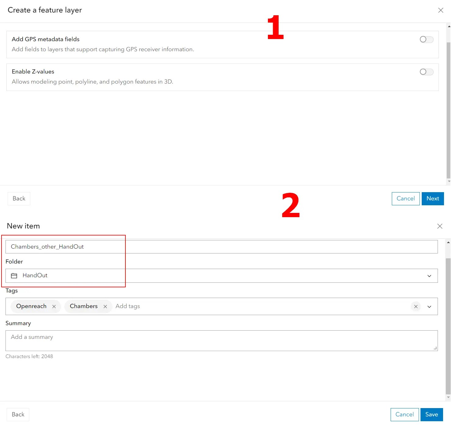ArcGIS Online Adding feature layer from existing layer