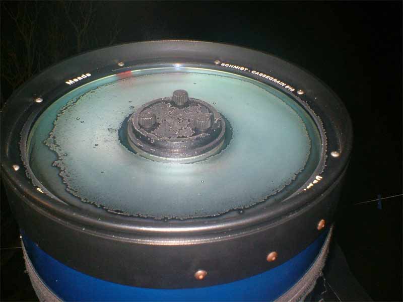 Zero cost dew heaters for LX200 telescopes