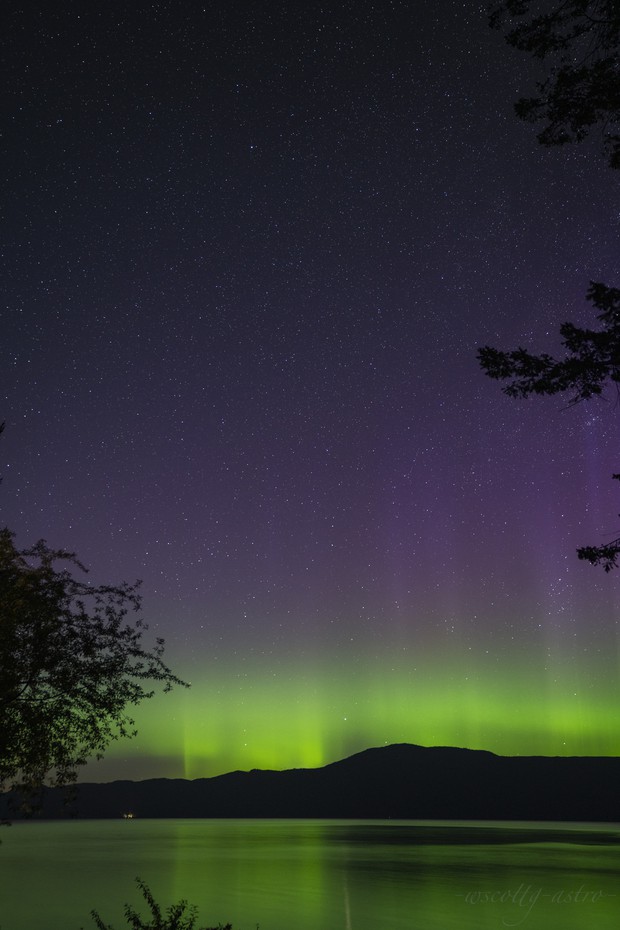 Aurora from Lasqueti Island, BC, Canada (wsg) AstroBin