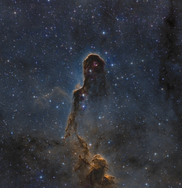 IC1396 The Elephant Trunk Nebula in SHO ( John Landreneau ) AstroBin