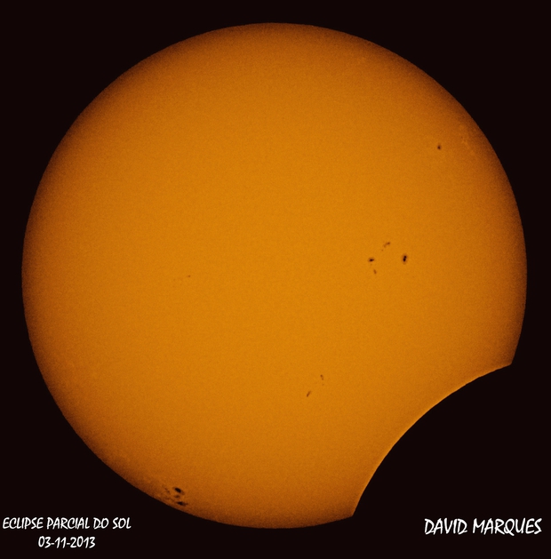 Sun Eclipse 2013 (with sun spots) ( Spitzer ) AstroBin