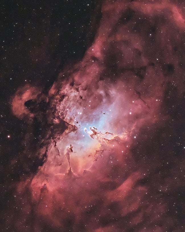 The Eagle Nebula Facts, Photos and Location of M16 in Serpens
