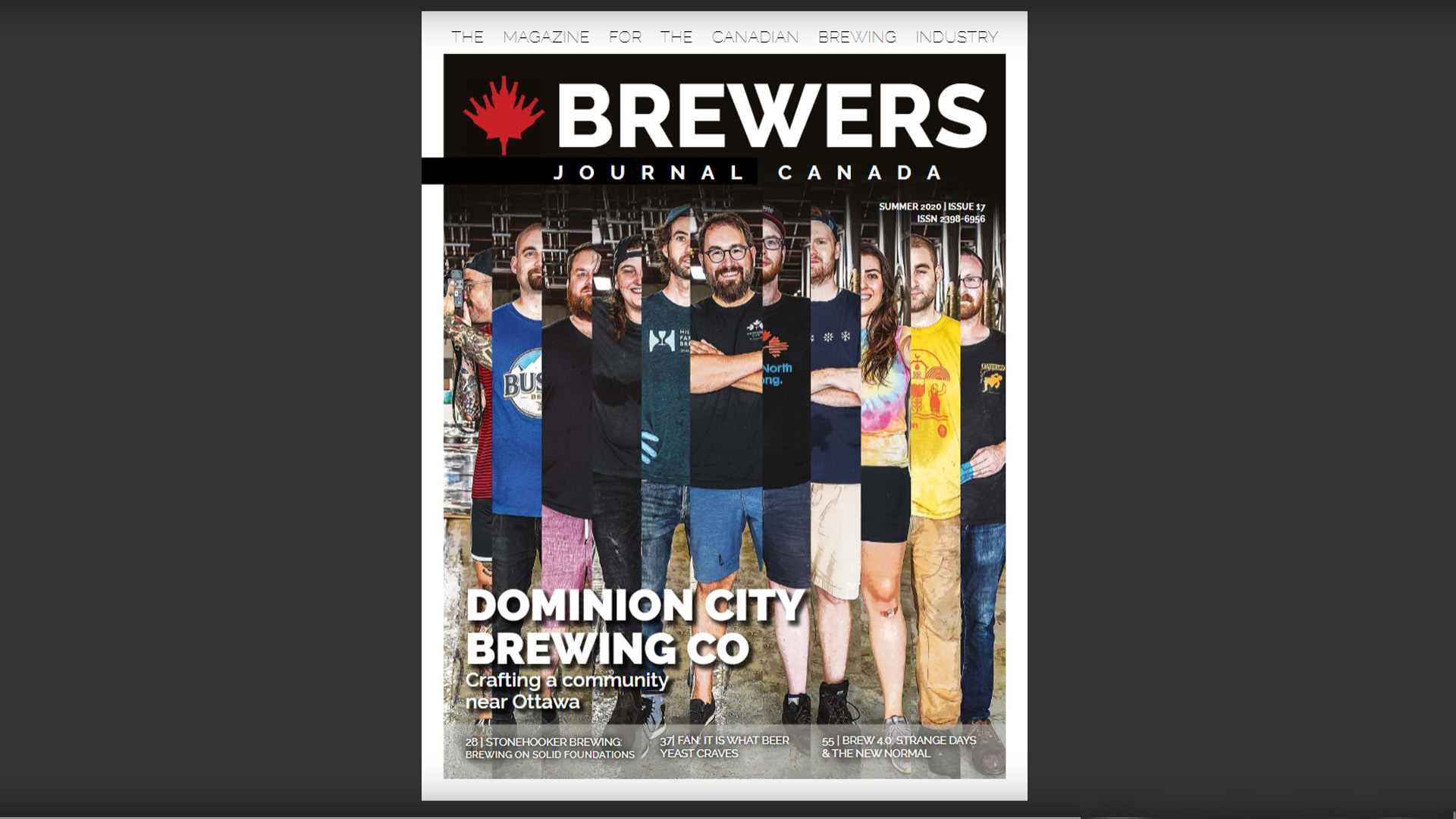 Read our article in the Brewers Journal Canada edition, Summer 2020