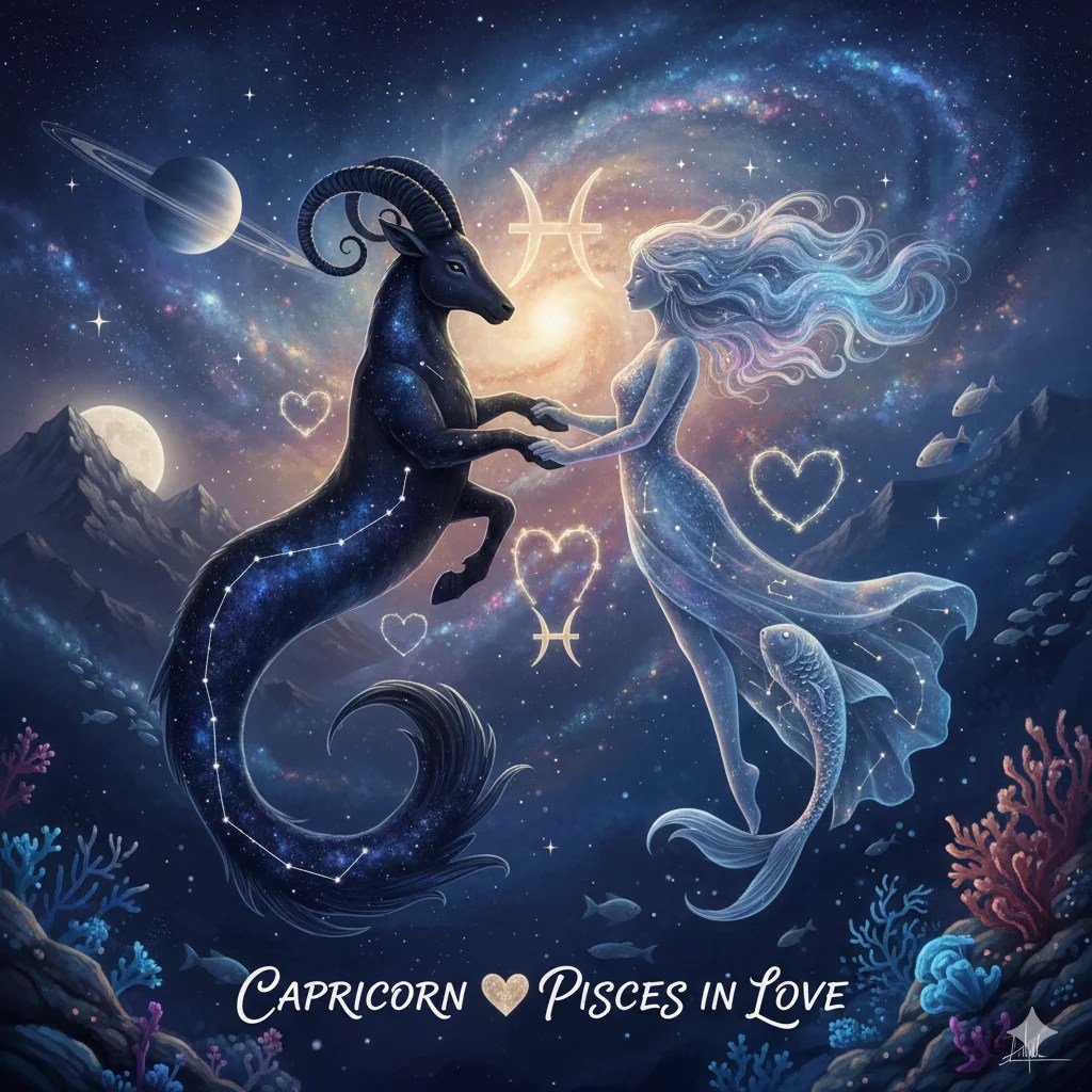 Capricorn and Pisces Compatibility Love Emotion and Lasting Balance