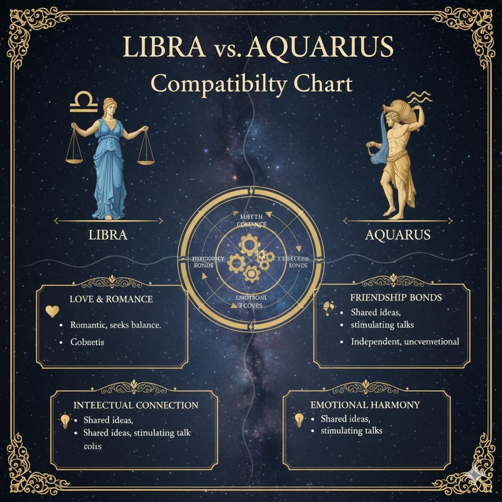 Libra And Aquarius Compatibility Love Friendship Emotional Connection