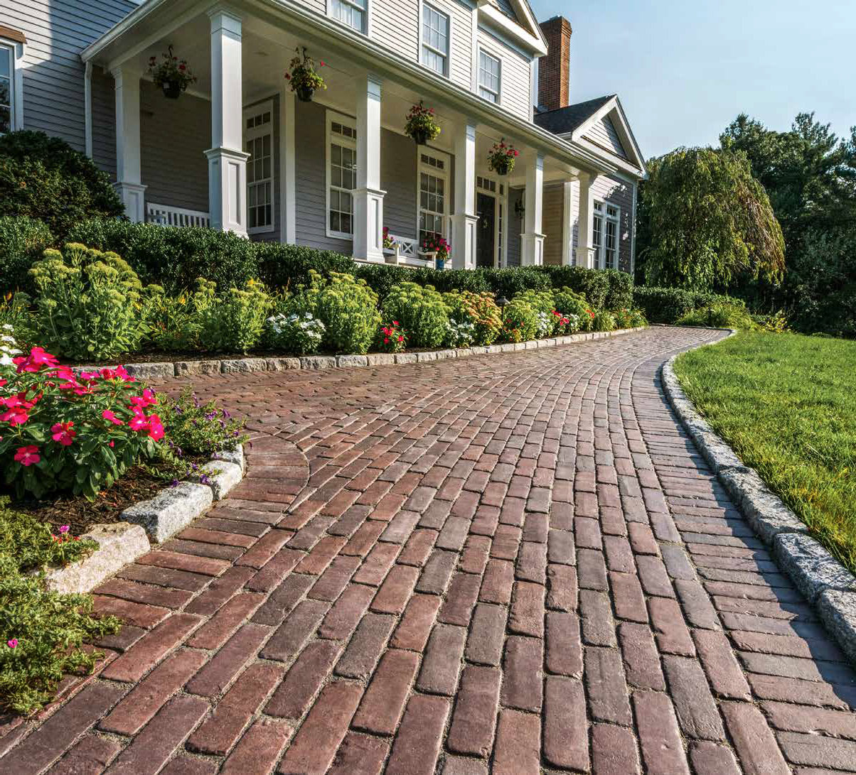 Unilock Copthorne Pavers, Walkway