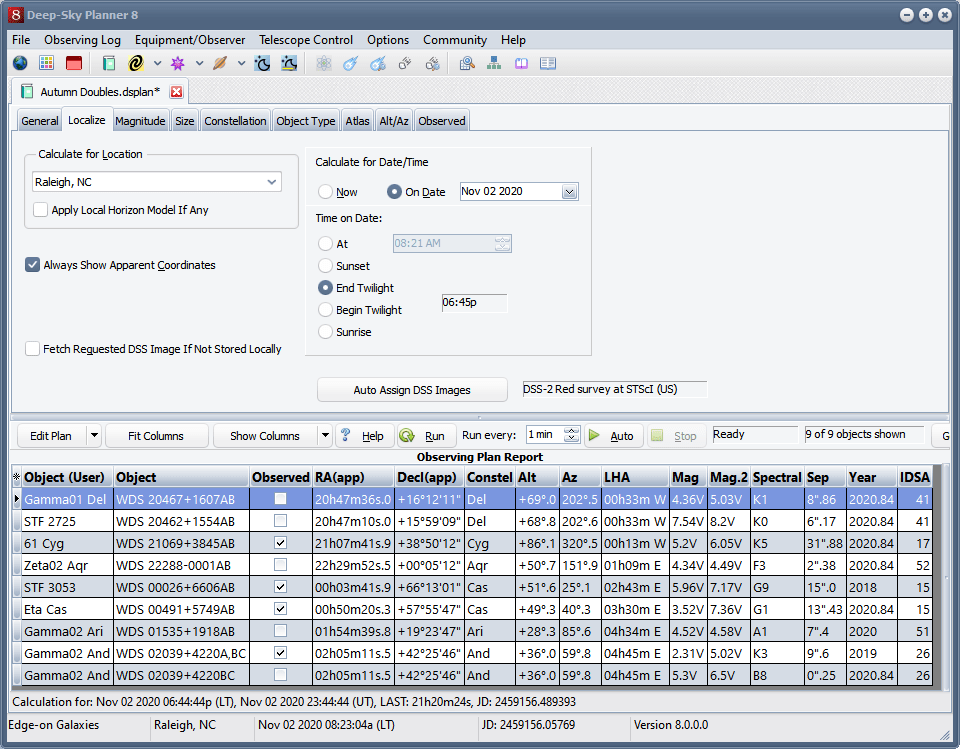 DeepSky Planner 8 Astronomy Technology Today