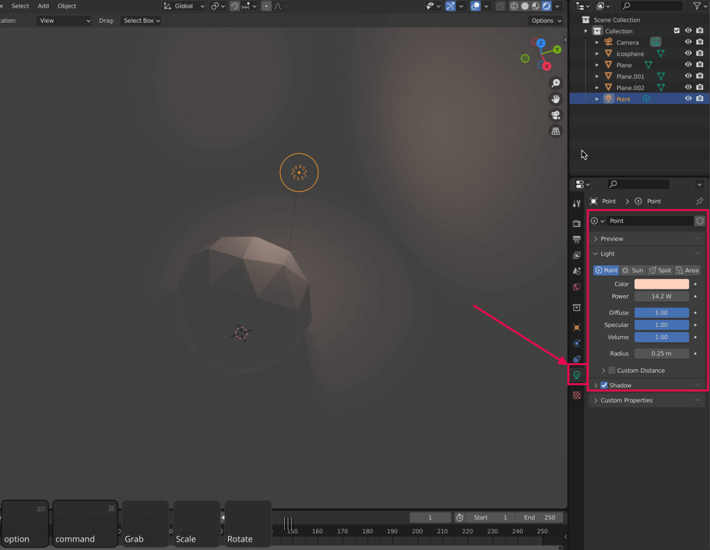 Create simple indoor lighting in Blender 3.0 using an iPad Astropad