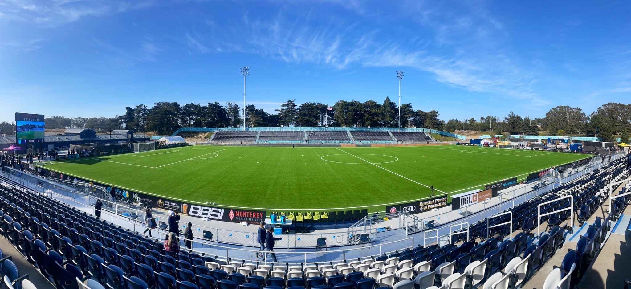 Cardinale Stadium, Monterey Bay FC AstroTurf