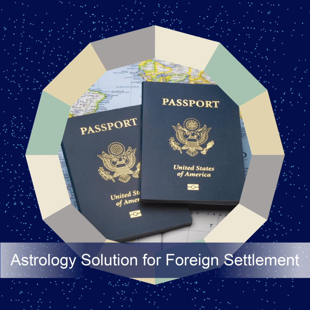 Astrology Solution for Foreign Settlement Astrology