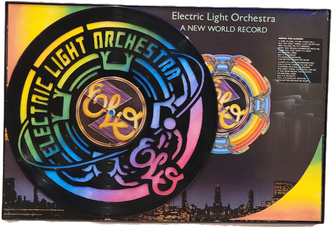 Electric Light Orchestra Astro Vinyl Art