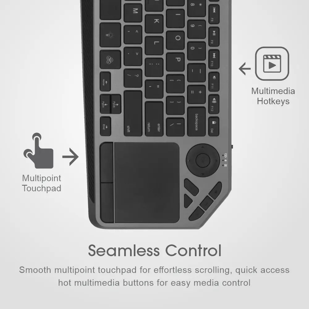 Astrum Multi Mode Wireless Keyboard + Touchpad KT210 Experience the
