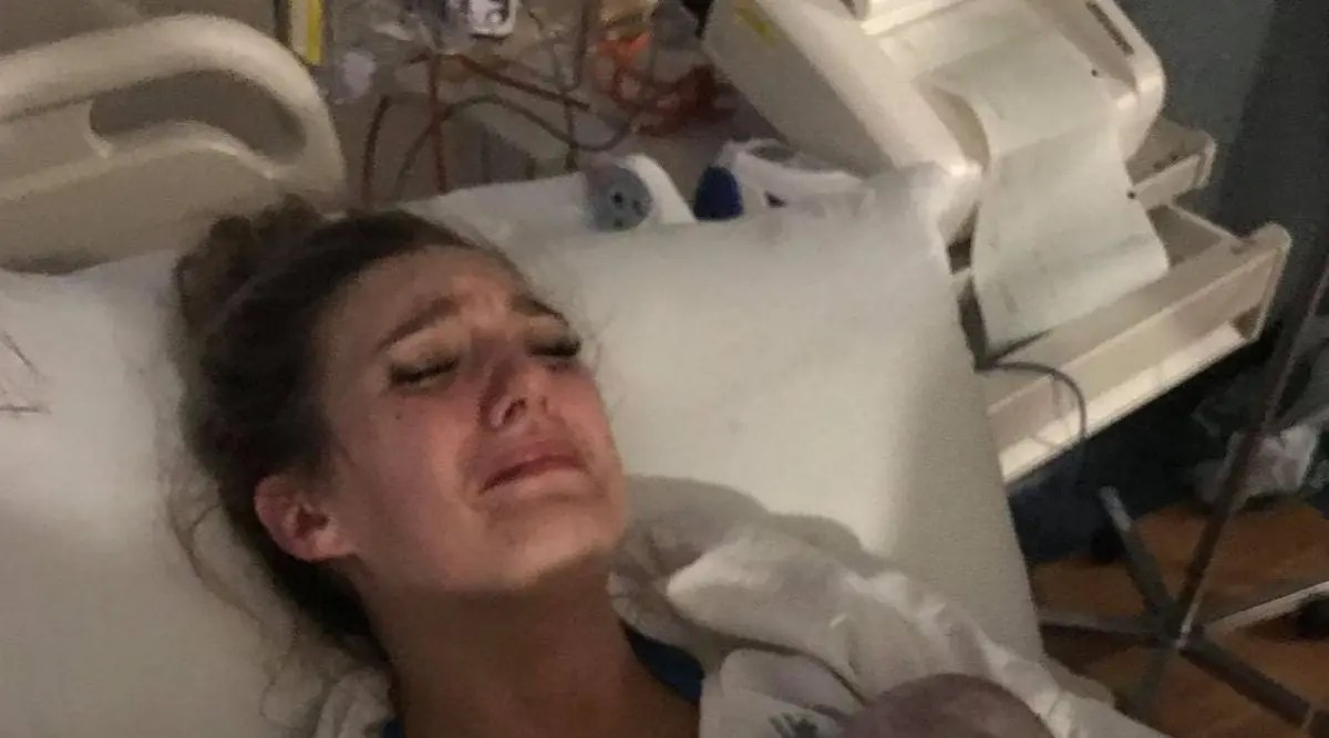 Une maman a partagé les photos dévastatrices de son petit