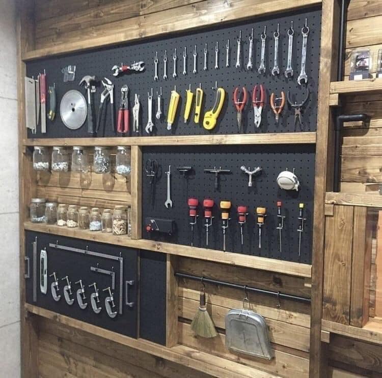 80 idées de rangements d'atelier pour organiser vos outils Astuces de