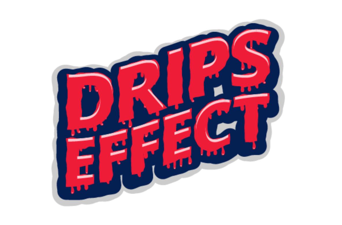 How to create dripping effect for editable text with Stipplism in Adobe