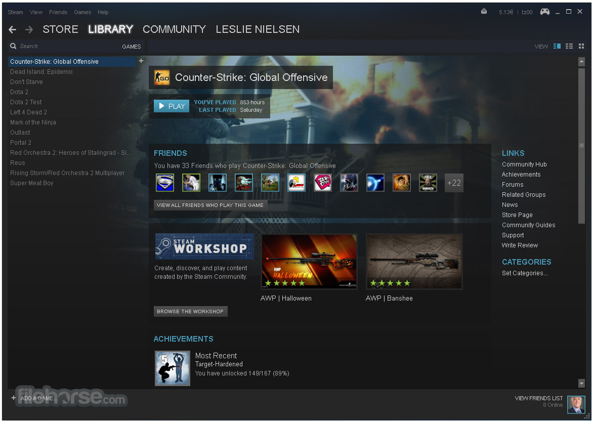 Download steam 32 bit for free (Windows)