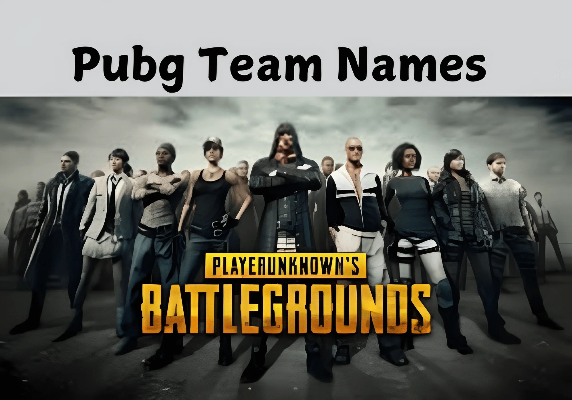 550+ Pubg Team Names Stylish And Unique Names With Symbols