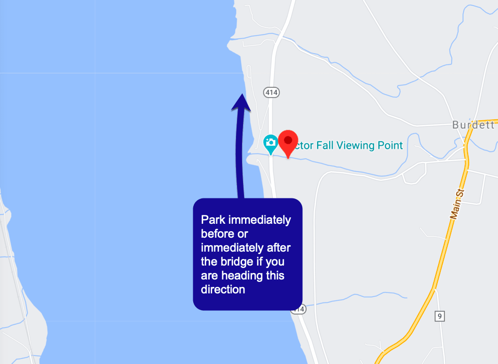 Frozen Hector Falls by Seneca Lake, NY As We Go Places