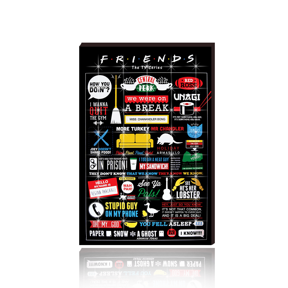 “Friends” Fridge