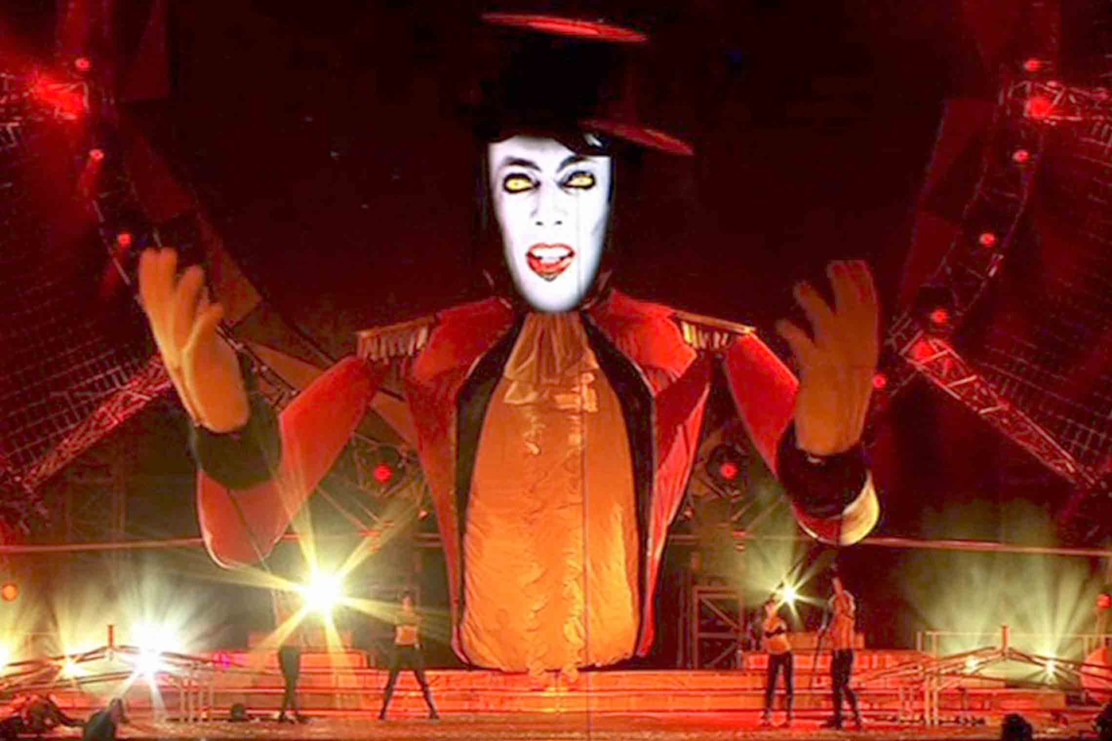 Take That Circus Tour Ringmaster Asylum Models & Effects Ltd.