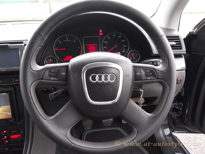 audi a4 custom design steering wheel A&T Autostyle