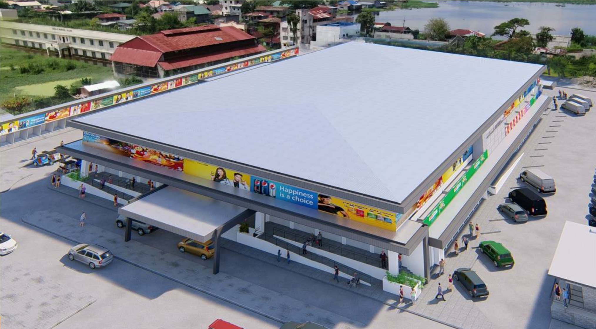 ATAD implemented Apalit Public Market, Philippines ATAD Steel