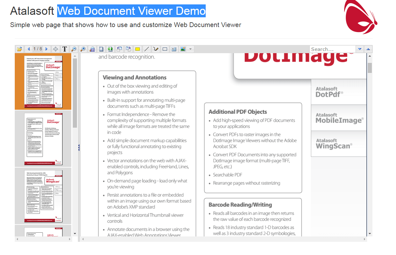 Tutorial Getting Started with  Document Viewer Documentation